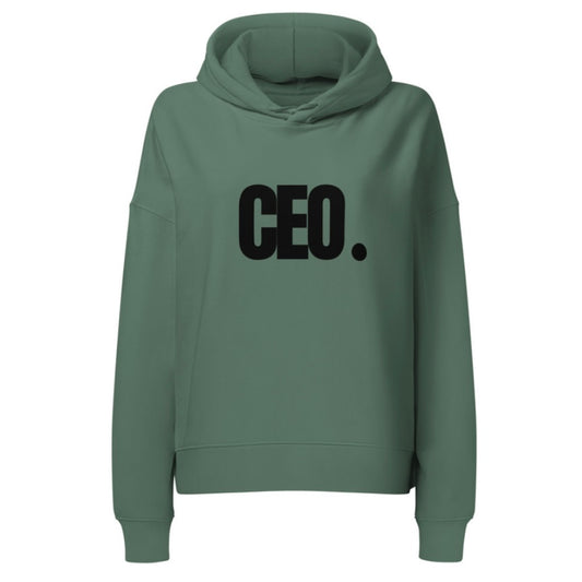 Unisex “CEO.” Green Sweatshirt
